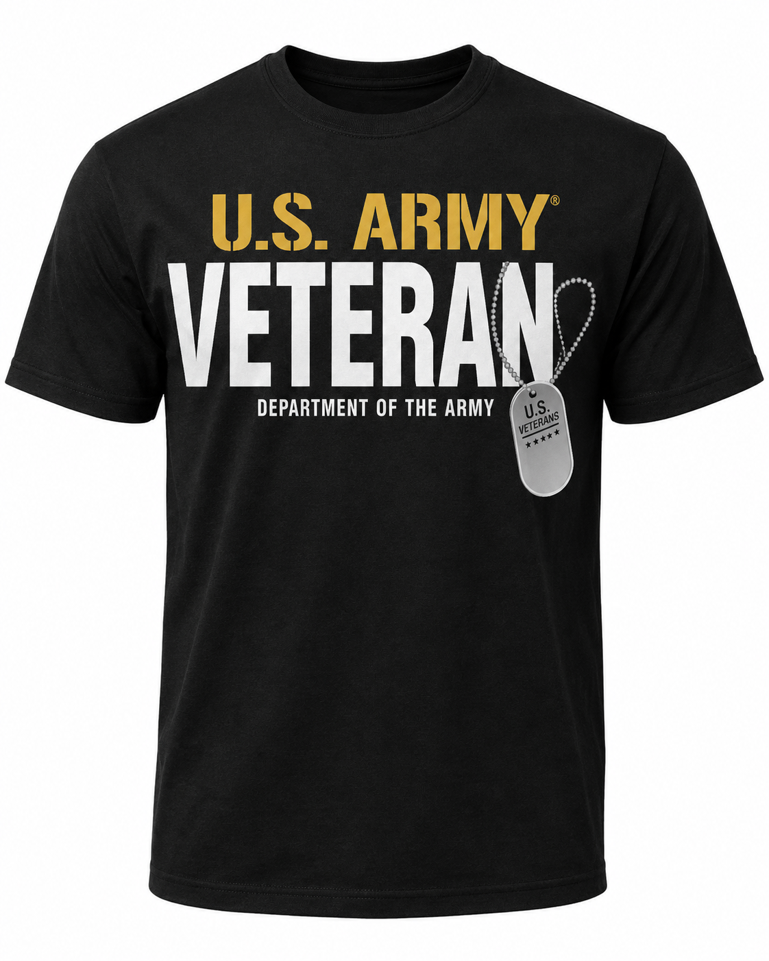 U.S. Army Veteran Dog Tag T-Shirt