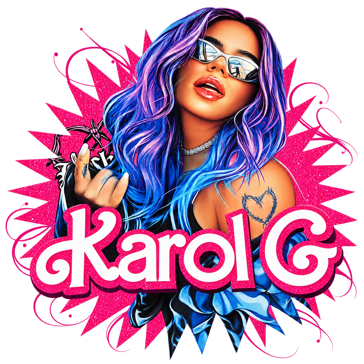 Karol G DTF Transfer