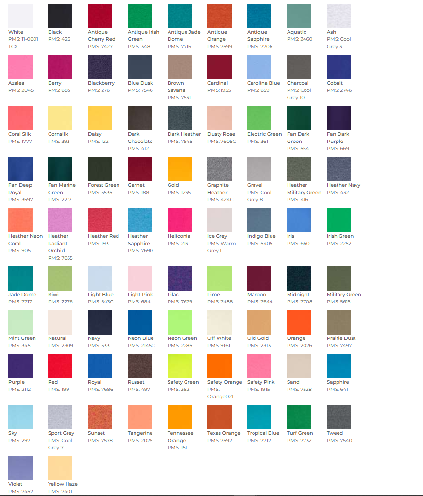 12 - One Color Custom T-shirt Printing